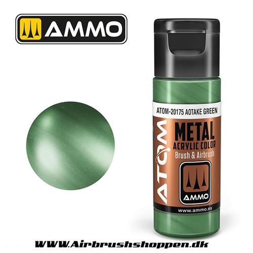 ATOM-20175 METALLIC Aotake Green  -  20ml  Atom color